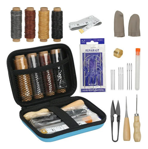 Set de herramientas para cuero – costura artesanal