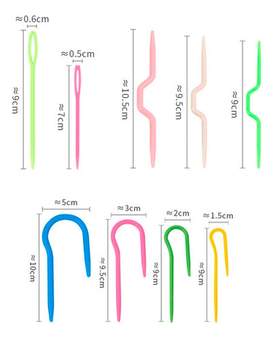 Set de Crochet Con Lanas, Accesorios y Bolsito