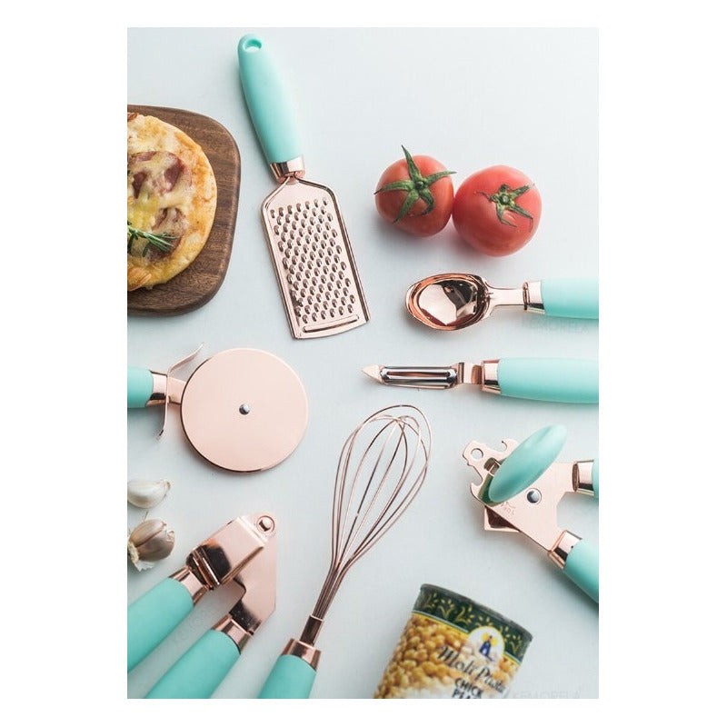 Set Utensilios De Cocina 7 Piezas Acero Inoxidable