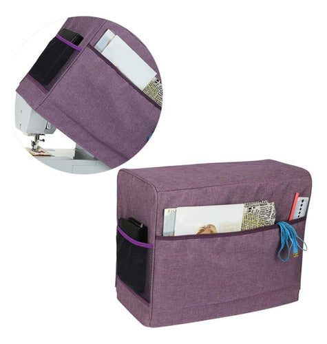 Cobertor antipolvo para máquina de coser doméstica