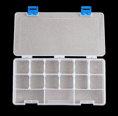 Pack 5 Cajas Organizadoras De Plástico 15 Compartimientos