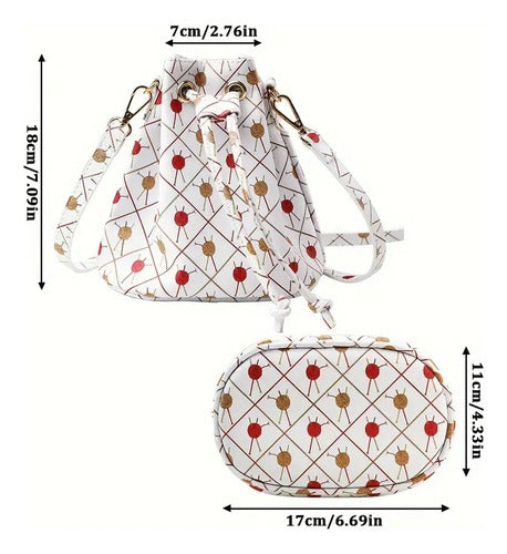 Bolsito para guardar proyectos de crochet o palillos