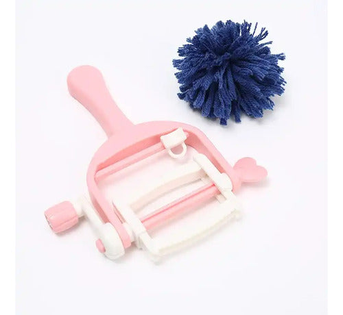 Pomponera de plástico para tejidos