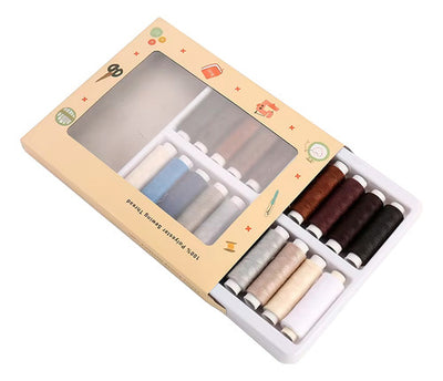 Set De 20 Hilos De Coser Colores Surtidos