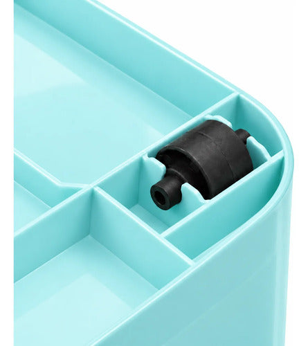 Caja Organizadora De Plastico 45 Litros Con Tapa Multiuso