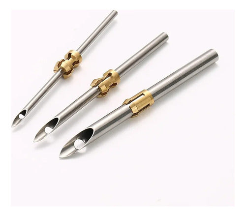 Set Aguja Mágica Intercambiable 3 Medidas Punch Needle