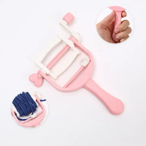 Pomponera de plástico para manualidades y tejidos