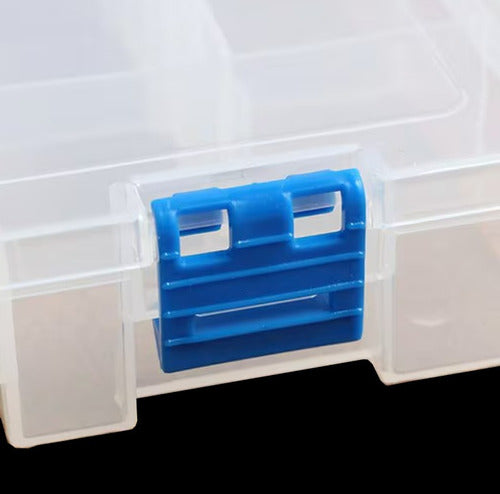 Pack 5 Cajas Organizadoras De Plástico 15 Compartimientos