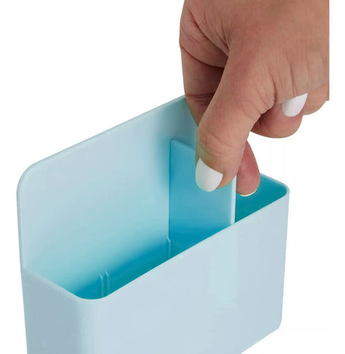 Set 2 Porta Marcadores Plumones Magnético Para Pizarra