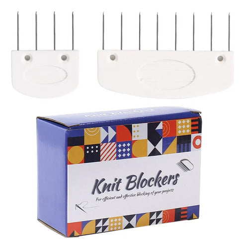 Set de bloqueo para tejidos – ideal para grannys y chales