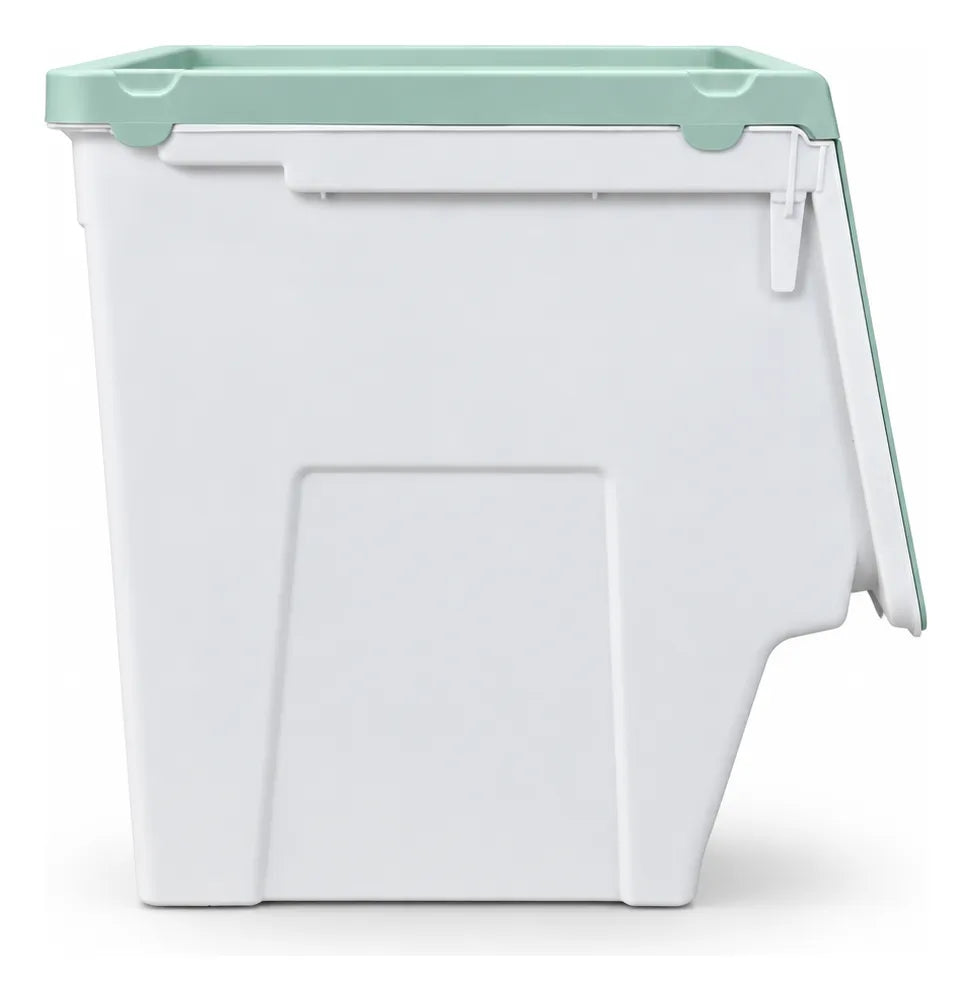 Caja Organizadora Apilable Con Tapa Frontal Abatible 0544
