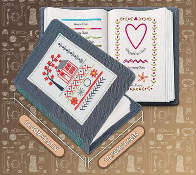 Libro De Bordado Con Diseños Para Practicar Y Aprender