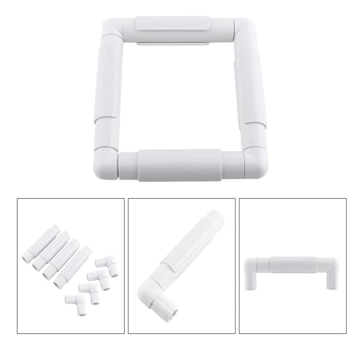 Set Bastidores Plasticos Para Bordado Skc 28x28 20x20 15x15