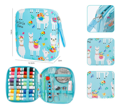 Kit De Costura Estuche Con Diseños 86 Piezas