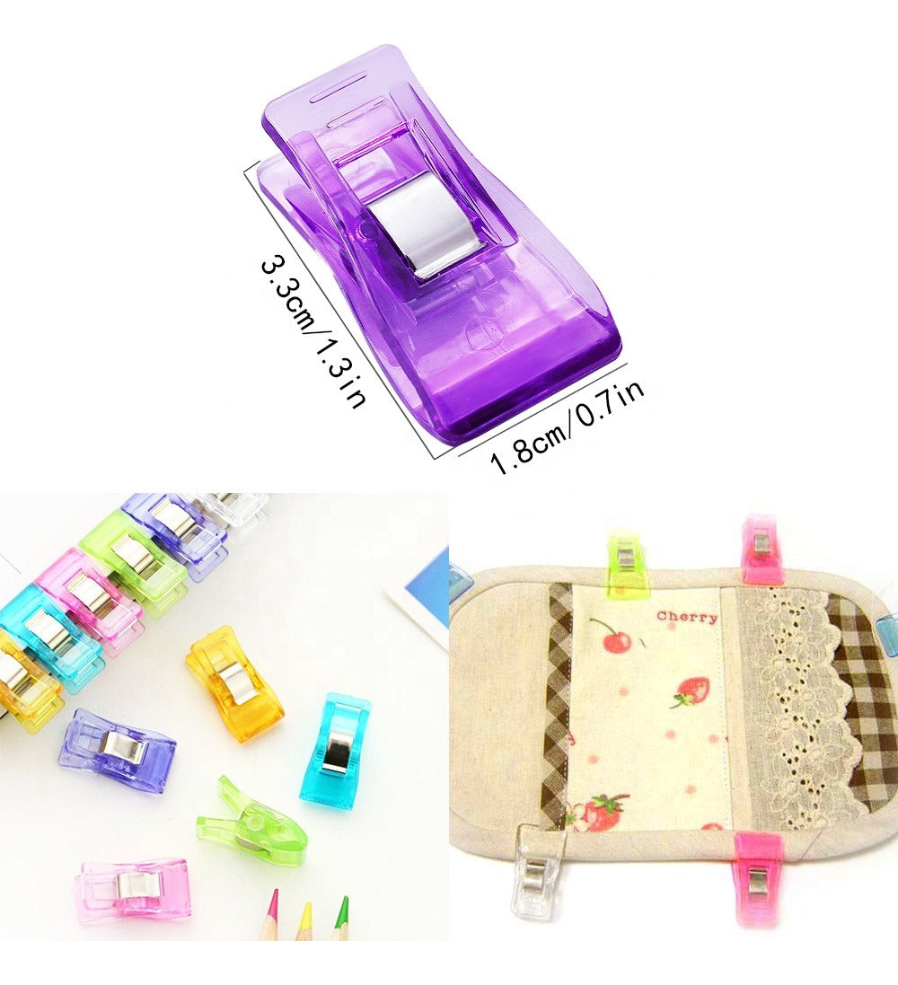 Set 250 Pinzas De Tela Costura Patronaje Patchwork