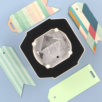 Perforadora 4 En 1 Para Etiquetas Y Tags Decorativos Kamei