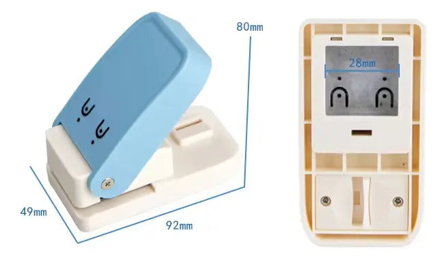 Perforadora Carton Para Collar Joyas Aros Kamei