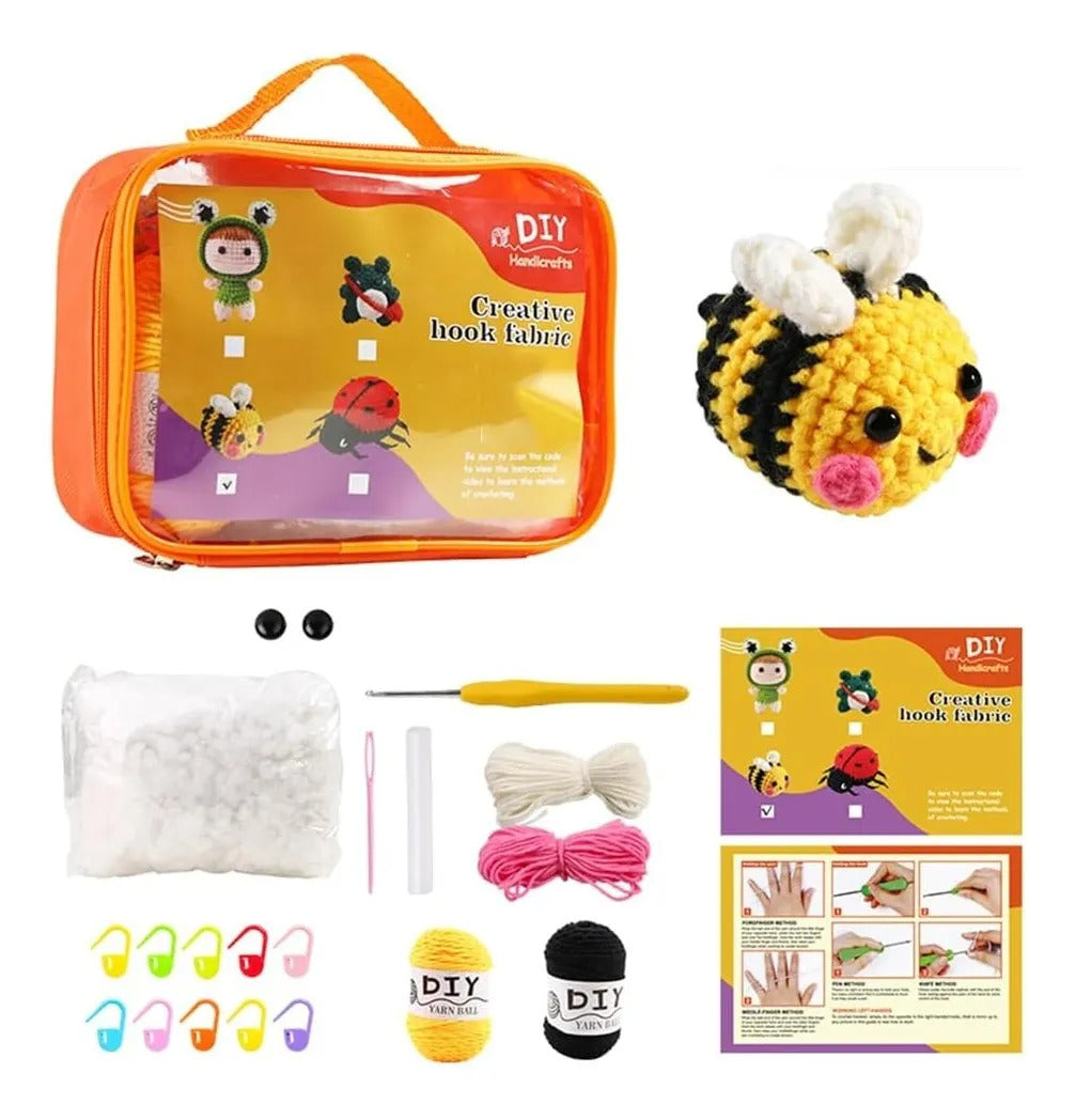 Kit Crochet Amigurumi Diy Paso A Paso Para Principiantes
