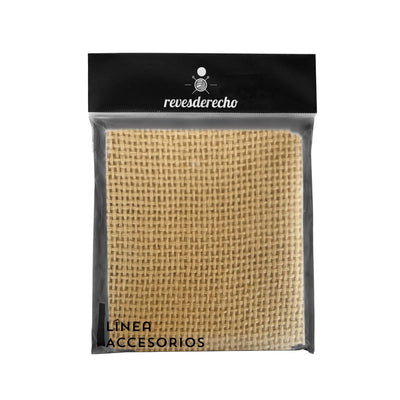 Tela Arpillera 50 x 70cm Revesderecho