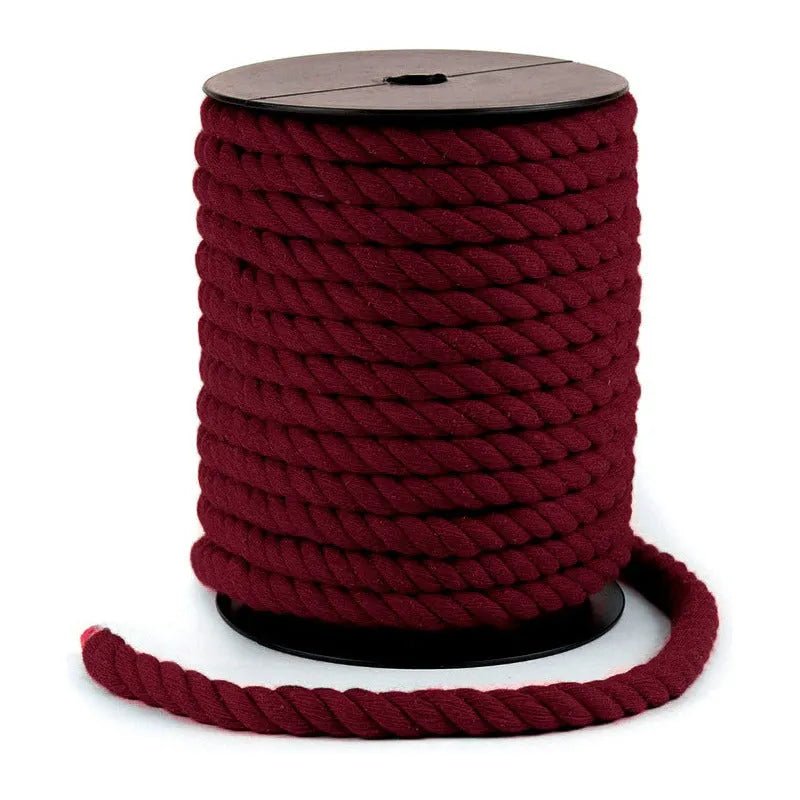 Algodon Torcido 10mm 22 Metros Aprox Cordon Macramé Y Otros - Baúl de Ayün