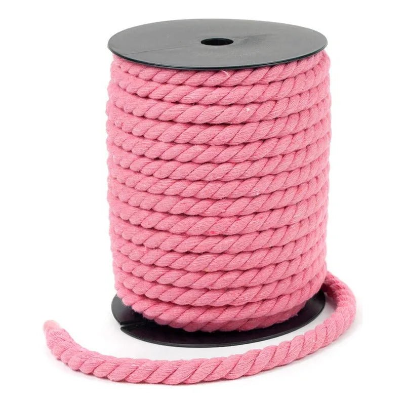 Algodon Torcido 10mm 22 Metros Aprox Cordon Macramé Y Otros - Baúl de Ayün