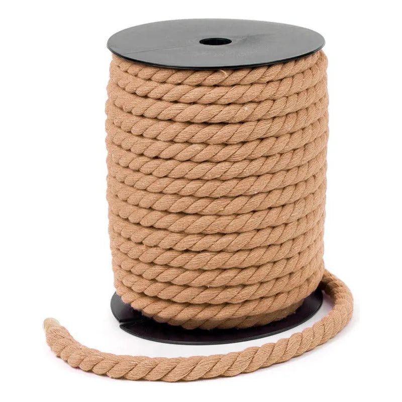 Algodon Torcido 10mm 22 Metros Aprox Cordon Macramé Y Otros - Baúl de Ayün