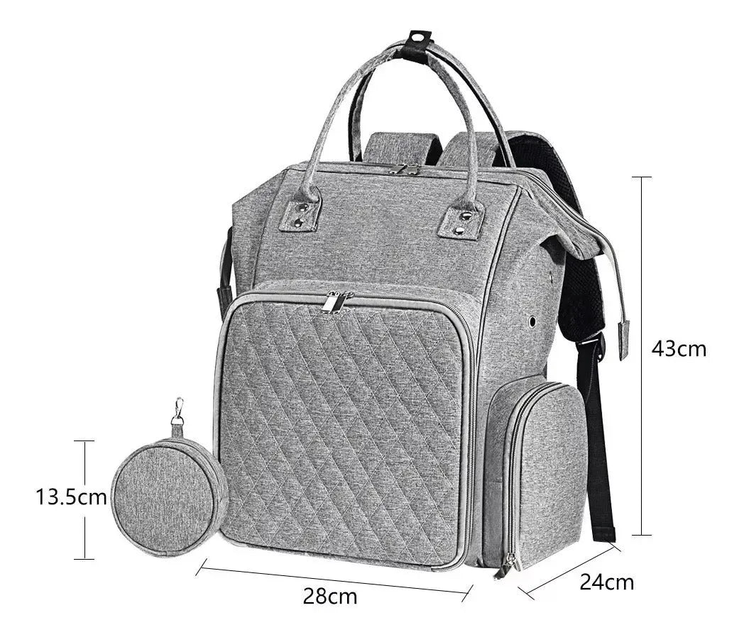 Bolso Mochila Para Tejidos, Crochet, Lanas Y Accesorios - Baúl de Ayün