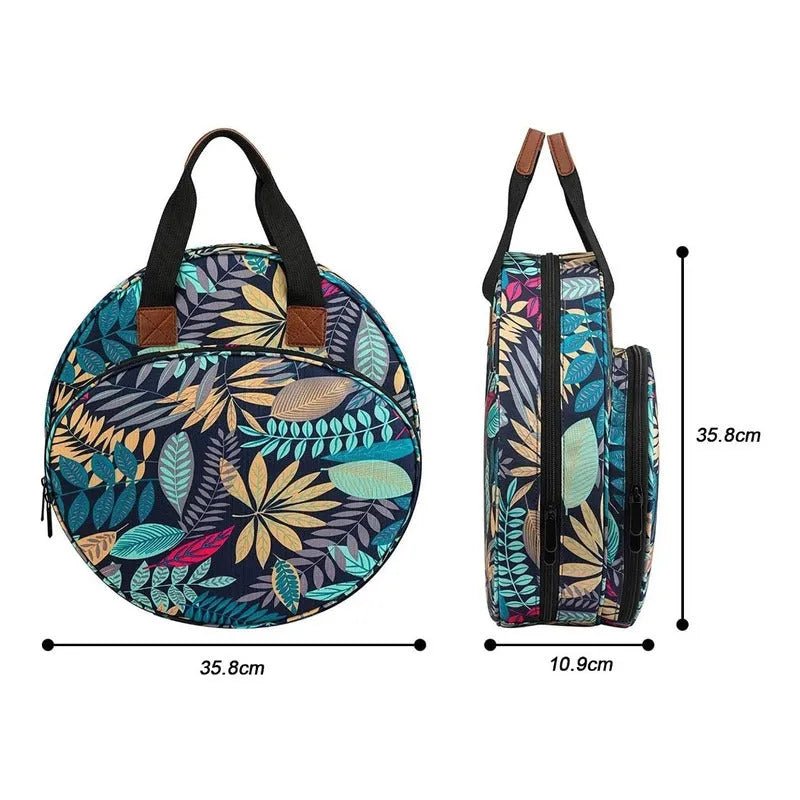 Bolso Porta Bordados Hilos Y Accesorios Viaje - Grande - Baúl de Ayün