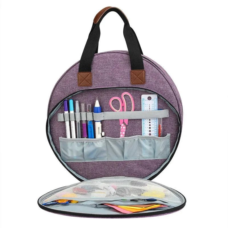 Bolso Porta Bordados Hilos Y Accesorios Viaje - Grande - Baúl de Ayün
