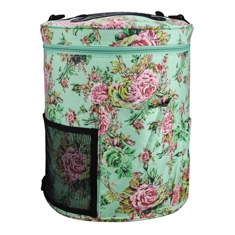 Bolso Porta Tejido Lanas Palillos Y Crochet Grande - Diseños - Baúl de Ayün