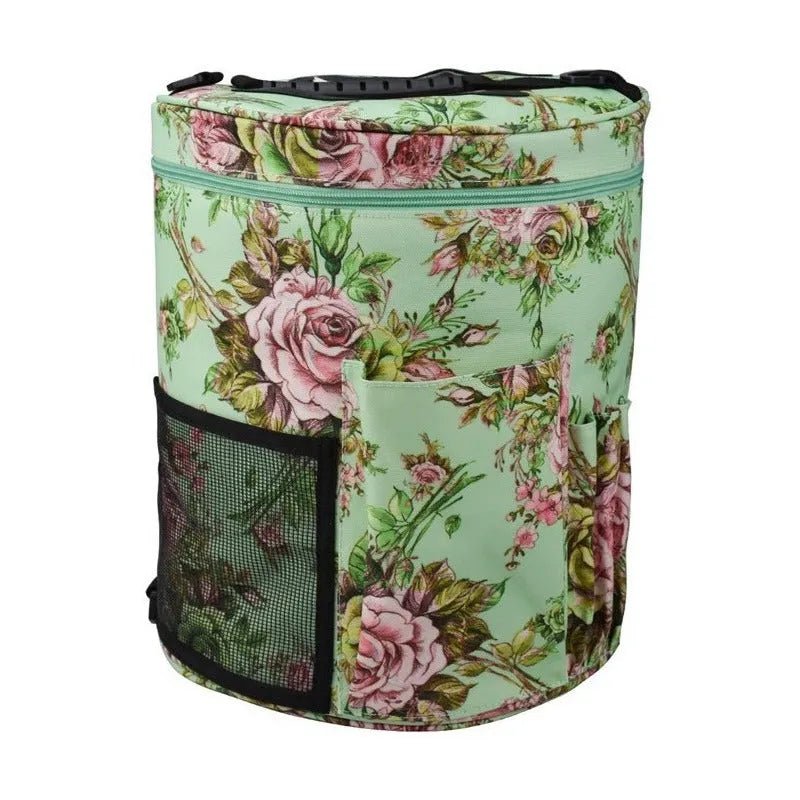 Bolso Porta Tejido Lanas Palillos Y Crochet Grande - Diseños - Baúl de Ayün