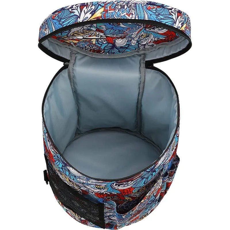 Bolso Porta Tejido Lanas Palillos Y Crochet Grande - Diseños - Baúl de Ayün