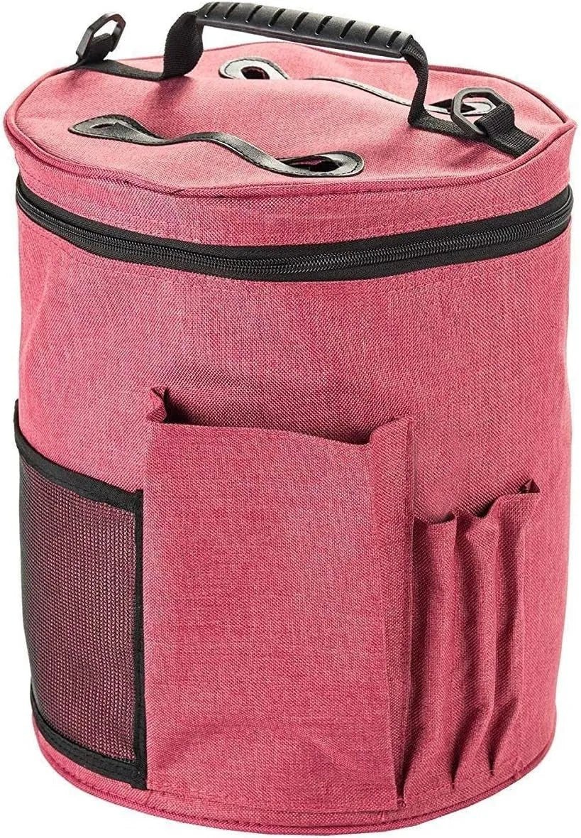 Bolso Porta Tejidos, Lanas, Palillos Y Más - Baúl de Ayün