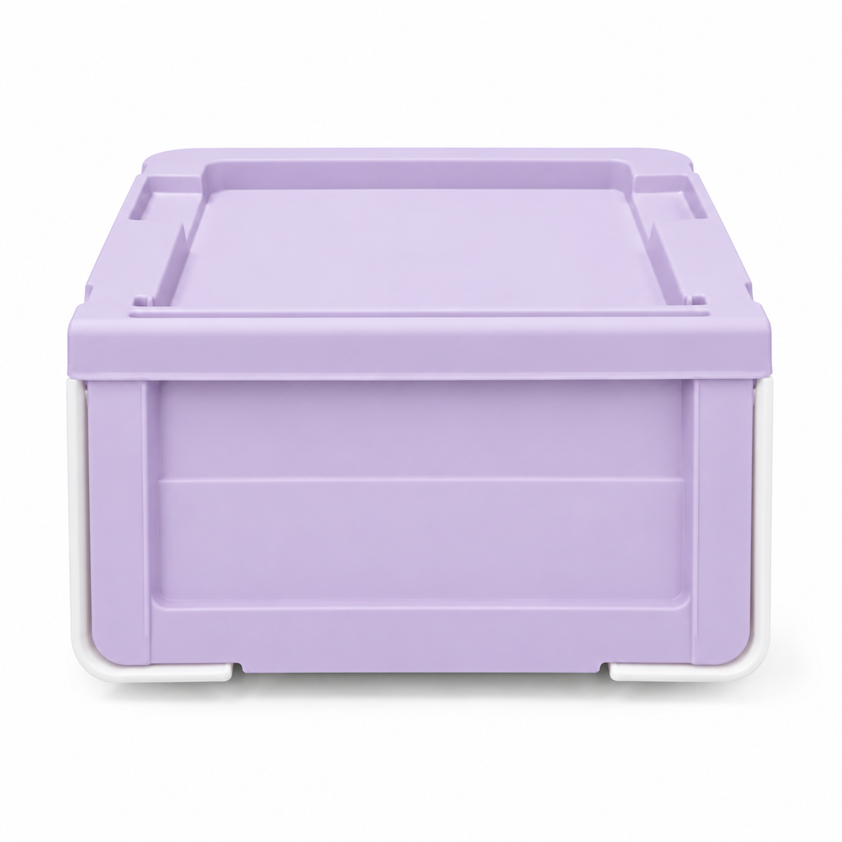 Caja Organizadora Apilable Con Tapa Frontal Abatible 0539