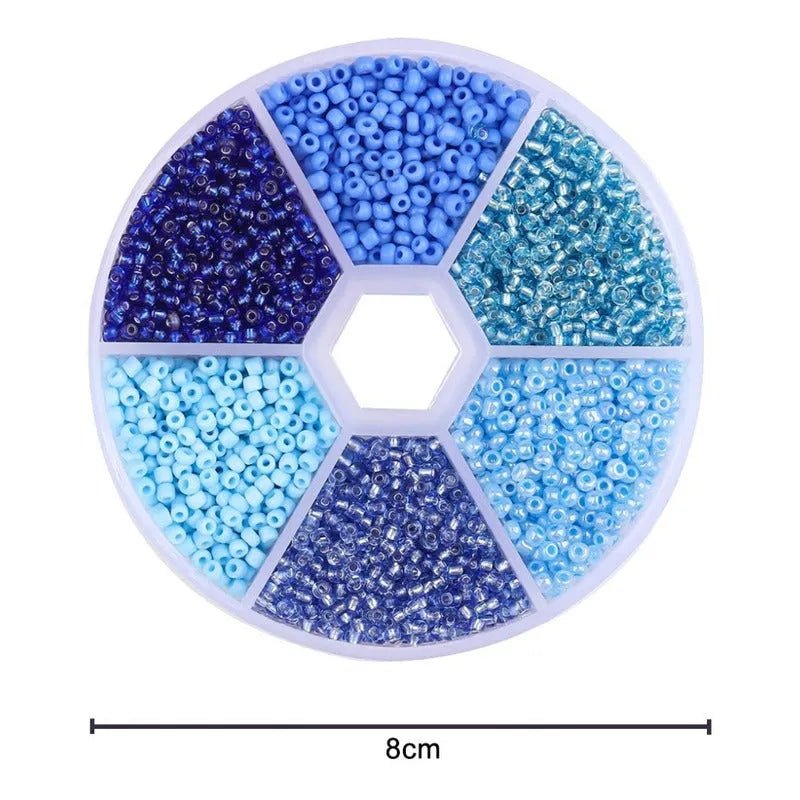 Caja De Mostacillas Pulseras Colores Incluye Cajita Plástica - Baúl de Ayün