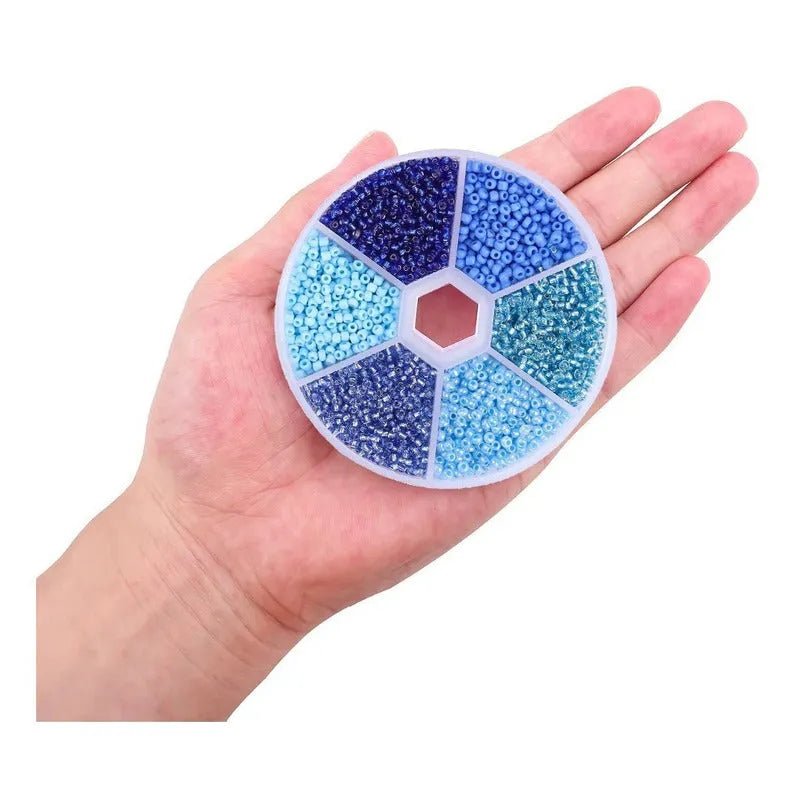 Caja De Mostacillas Pulseras Colores Incluye Cajita Plástica - Baúl de Ayün