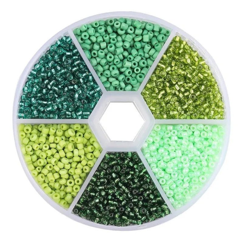 Caja De Mostacillas Pulseras Colores Incluye Cajita Plástica - Baúl de Ayün