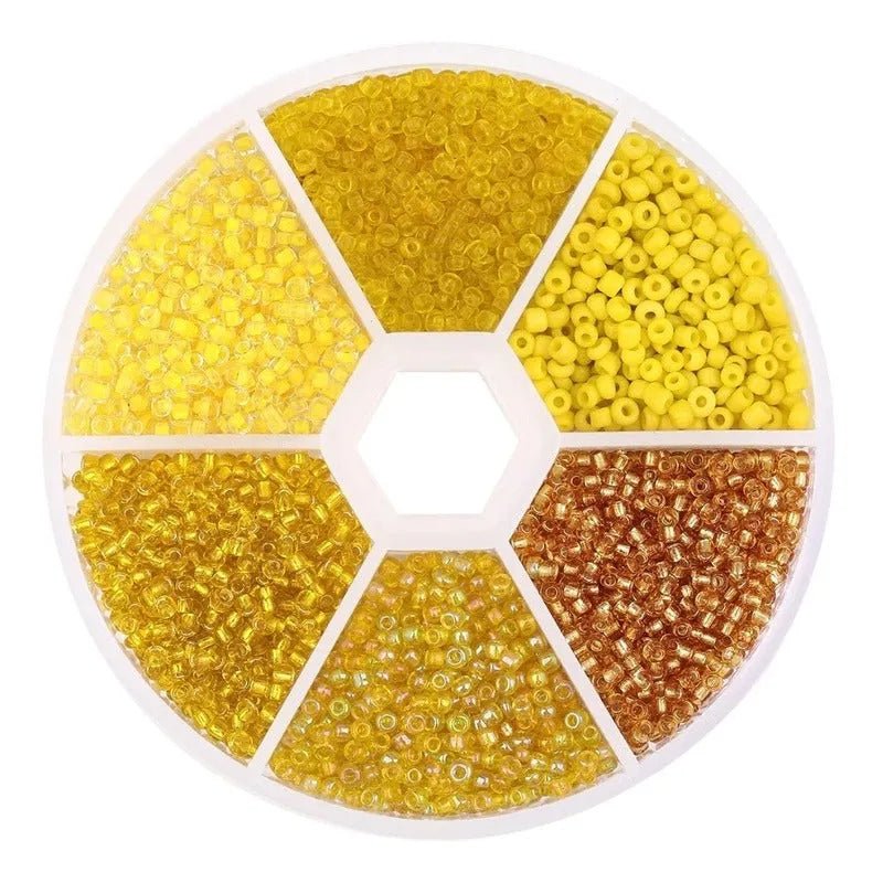 Caja De Mostacillas Pulseras Colores Incluye Cajita Plástica - Baúl de Ayün