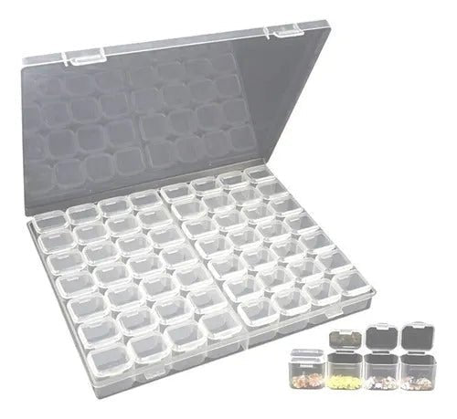 Caja Organizadora para Diamond Painting 56 Compartimentos - Baúl de Ayün