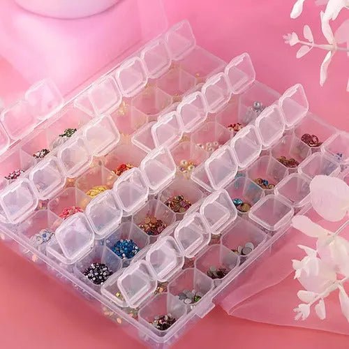 Caja Organizadora para Diamond Painting 56 Compartimentos - Baúl de Ayün