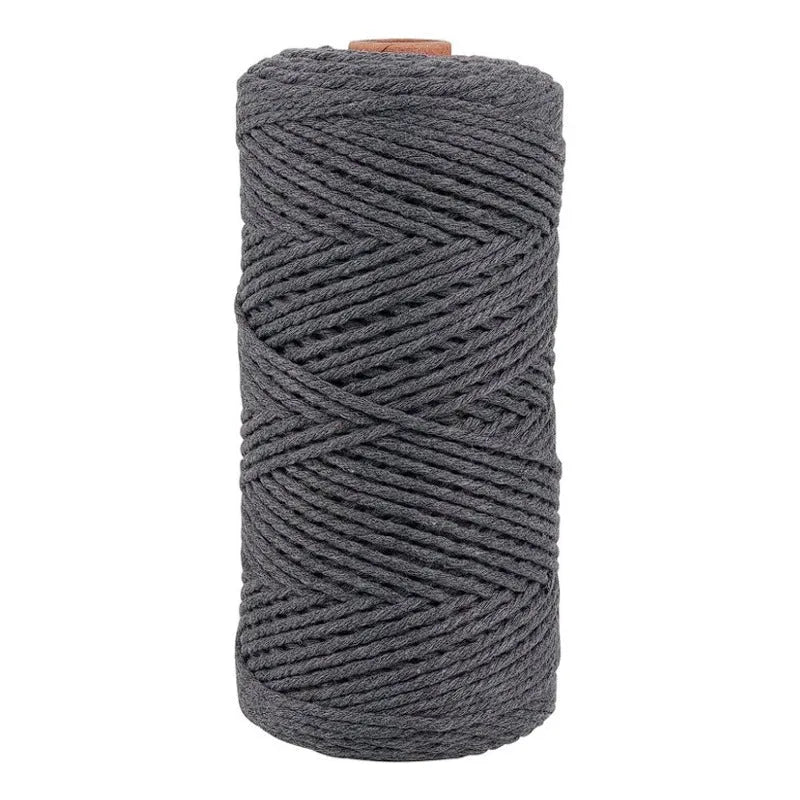 Cordón Algodón Torcido 2mm 200 Metros Para Macrame - Baúl de Ayün