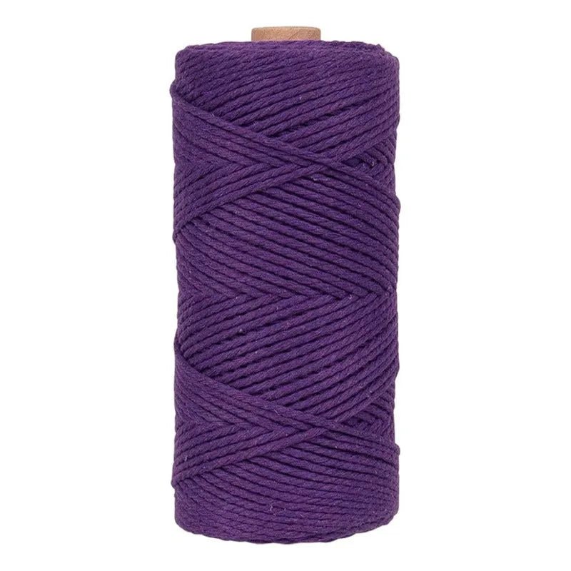 Cordón Algodón Torcido 2mm 200 Metros Para Macrame - Baúl de Ayün