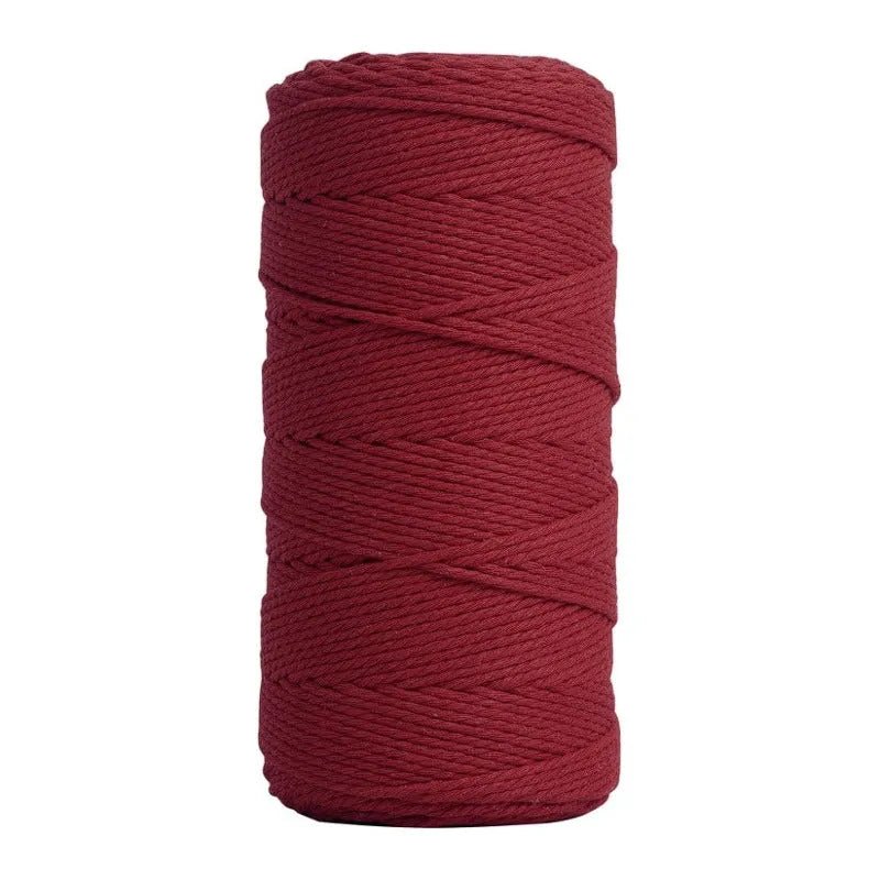 Cordón Algodón Torcido 2mm 200 Metros Para Macrame - Baúl de Ayün
