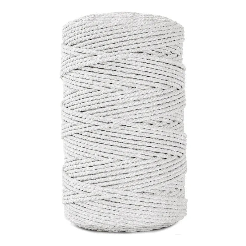 Cordón Algodón Torcido 3mm 200 Metros Para Macrame - Baúl de Ayün