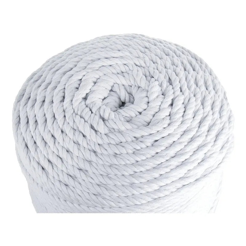 Cordón Algodón Torcido 5mm 200 Metros Para Macramé - Baúl de Ayün