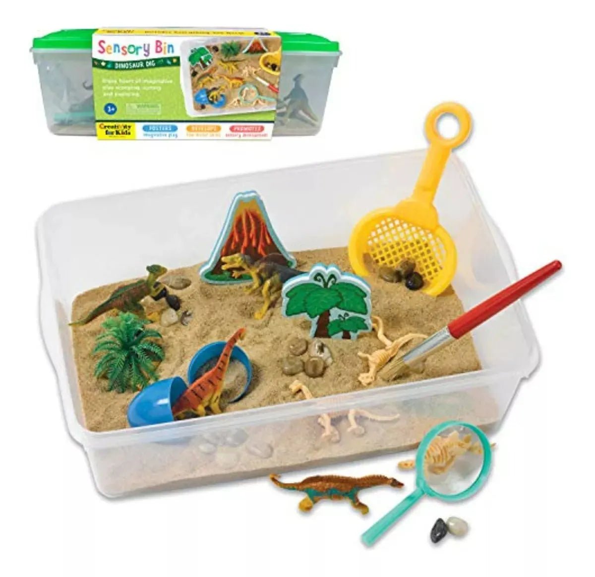 Creativity For Kids: Caja Sensorial - Dinosaurios - Baúl de Ayün