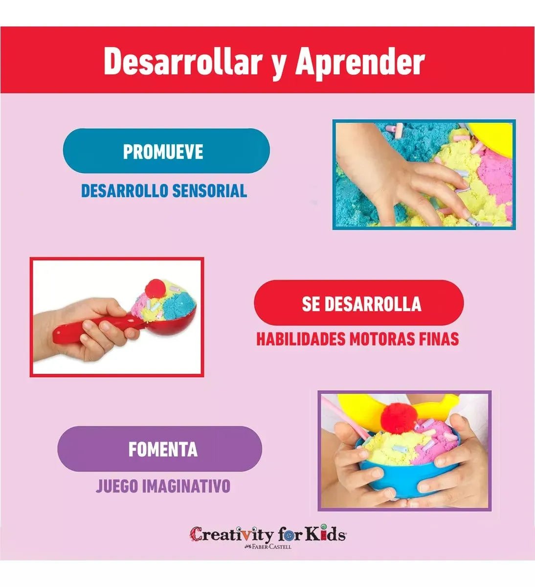 Creativity For Kids: Caja Sensorial - Tienda De Helados - Baúl de Ayün