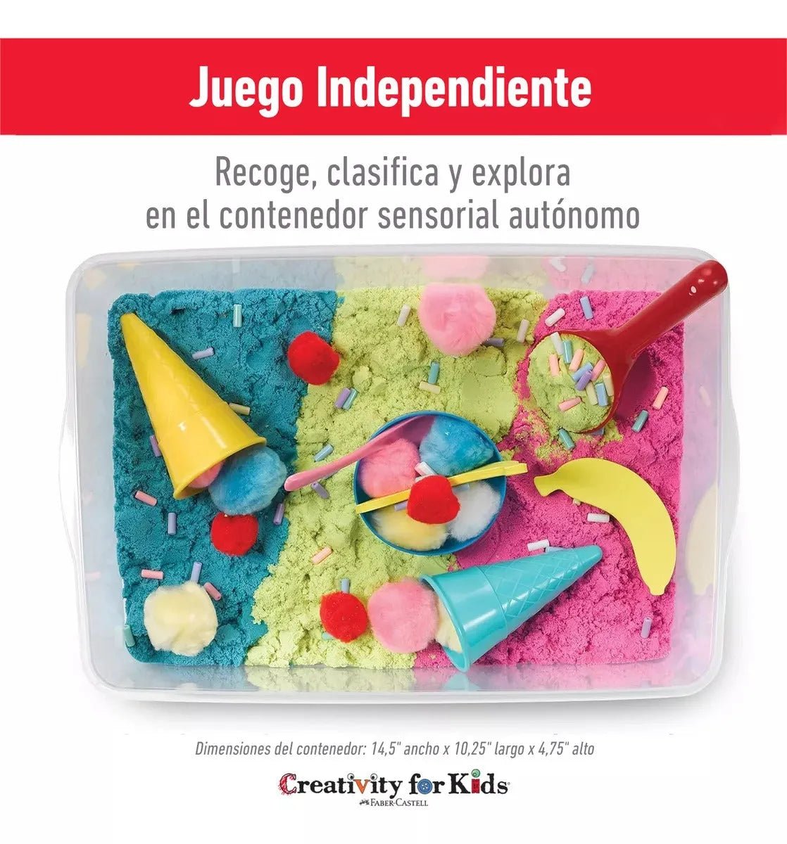Creativity For Kids: Caja Sensorial - Tienda De Helados - Baúl de Ayün