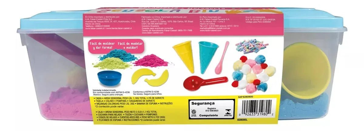 Creativity For Kids: Caja Sensorial - Tienda De Helados - Baúl de Ayün
