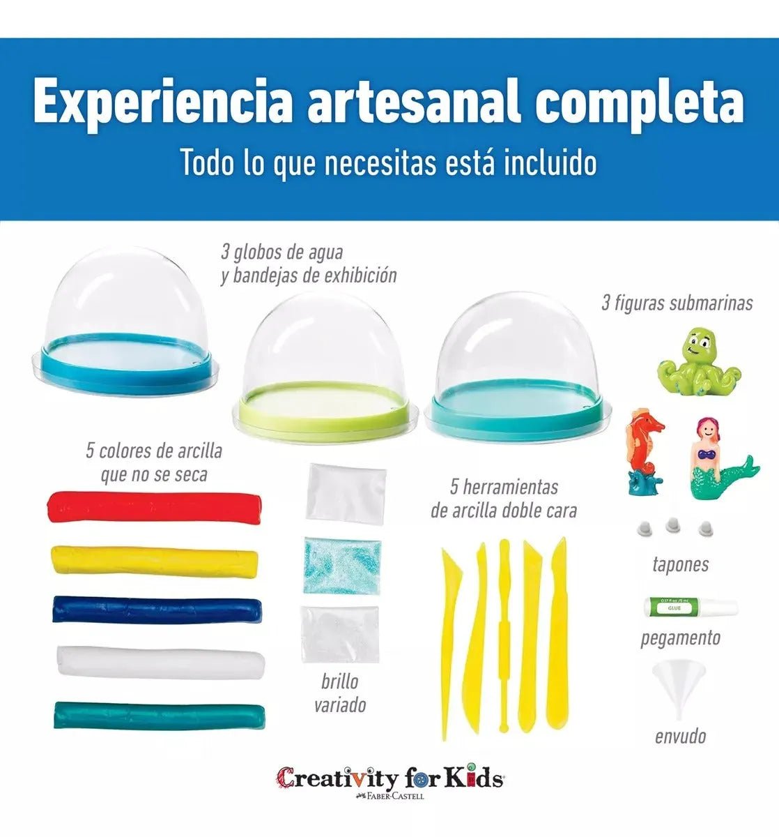 Creativity For Kids: Globos De Nieve - Bajo El Mar - Baúl de Ayün